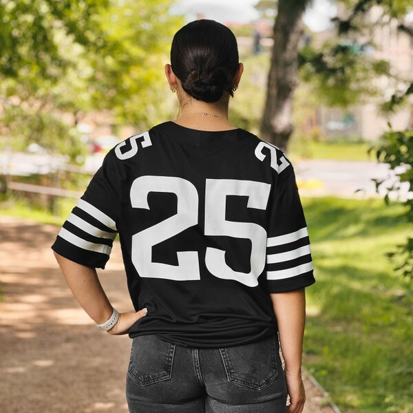 Nike® I-State Black 2025 Football Jersey
